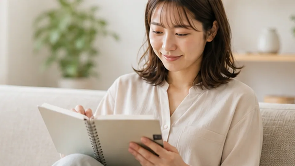 自分に合う婚活の進め方を見直す様子